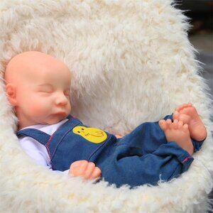 🆕 15 inches Full Silicone Body Realistic Reborn Baby Boy Doll